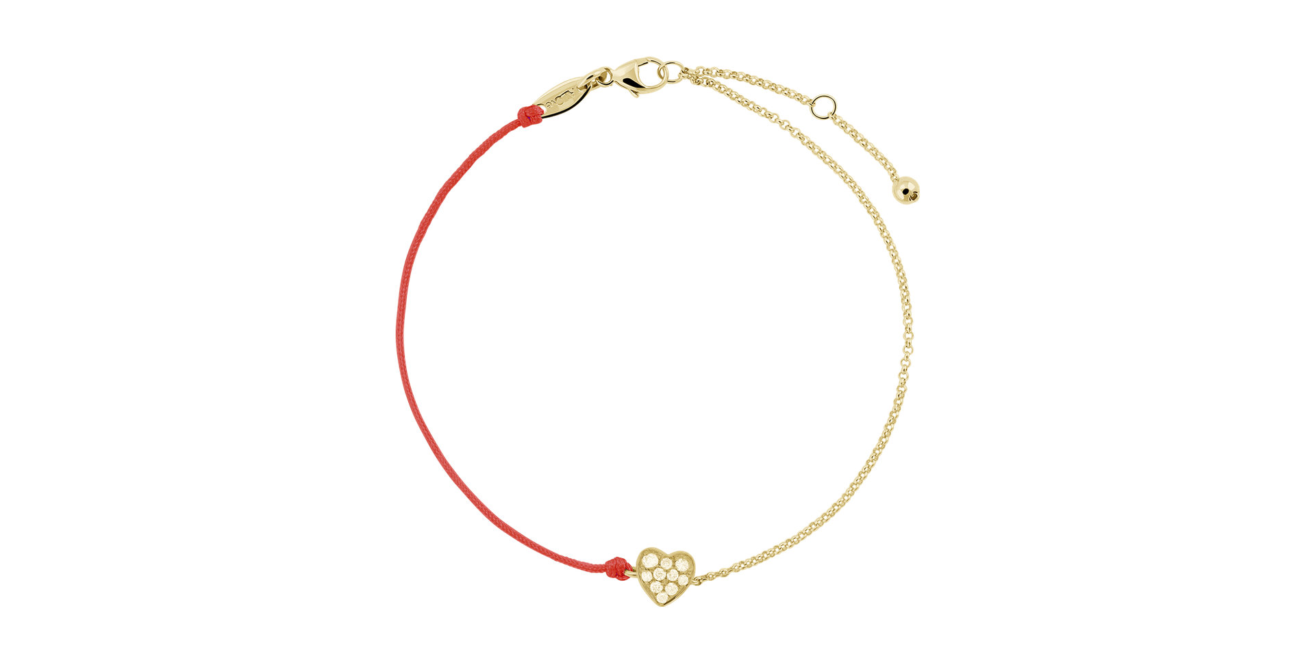Diamond bracelet Little Heart