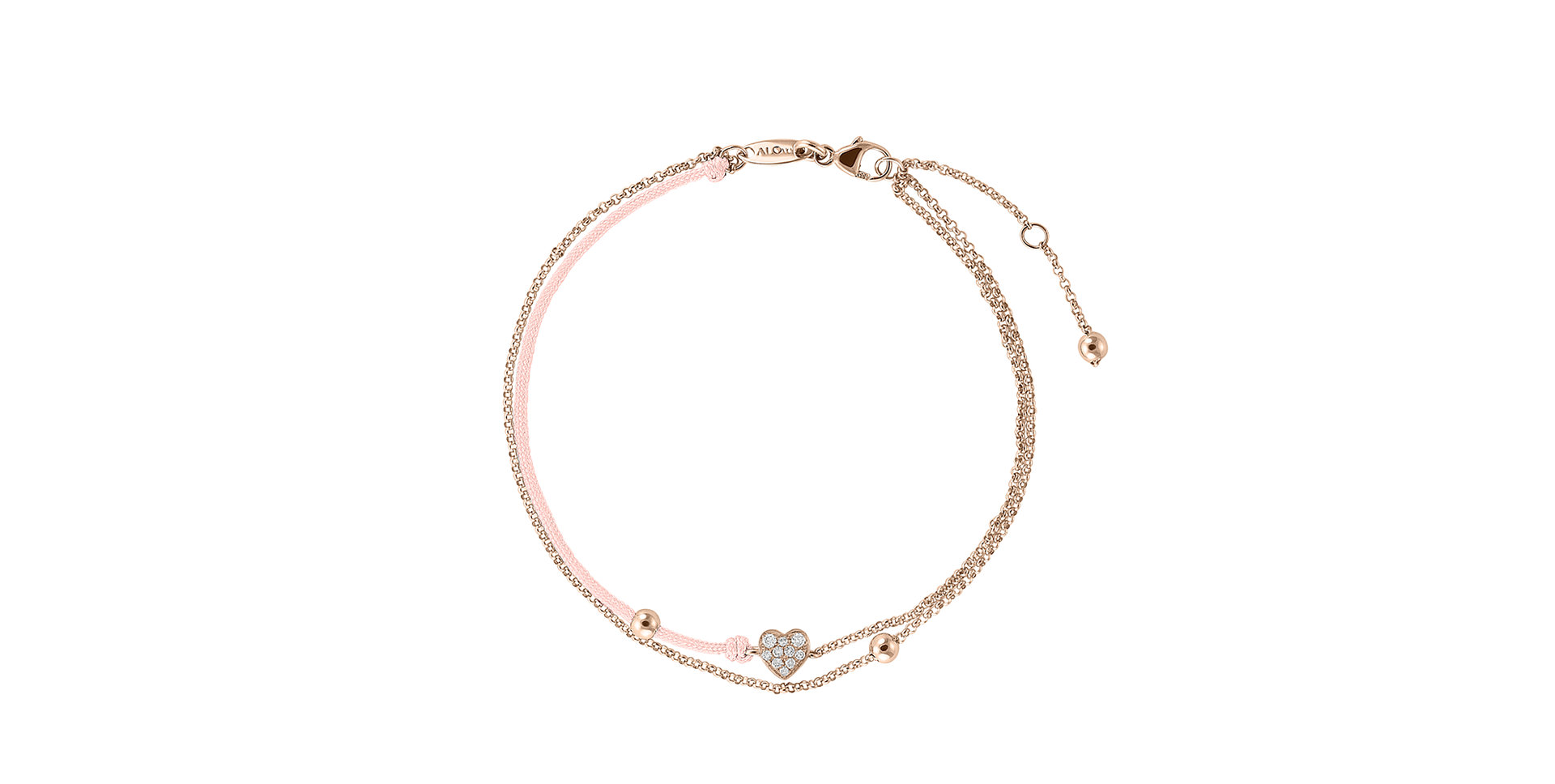 Diamond bracelet Diamond Heart