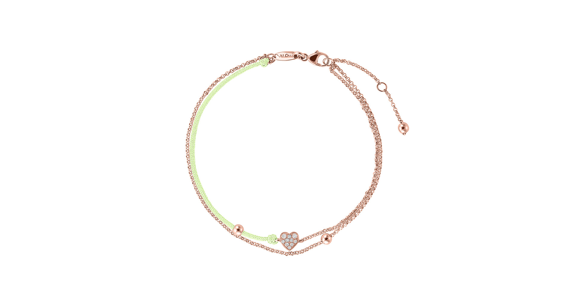 Diamond bracelet Diamond Heart