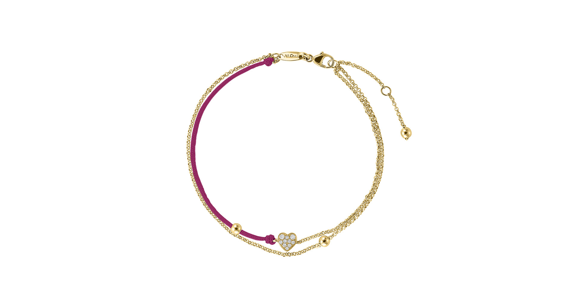 Diamond bracelet Diamond Heart