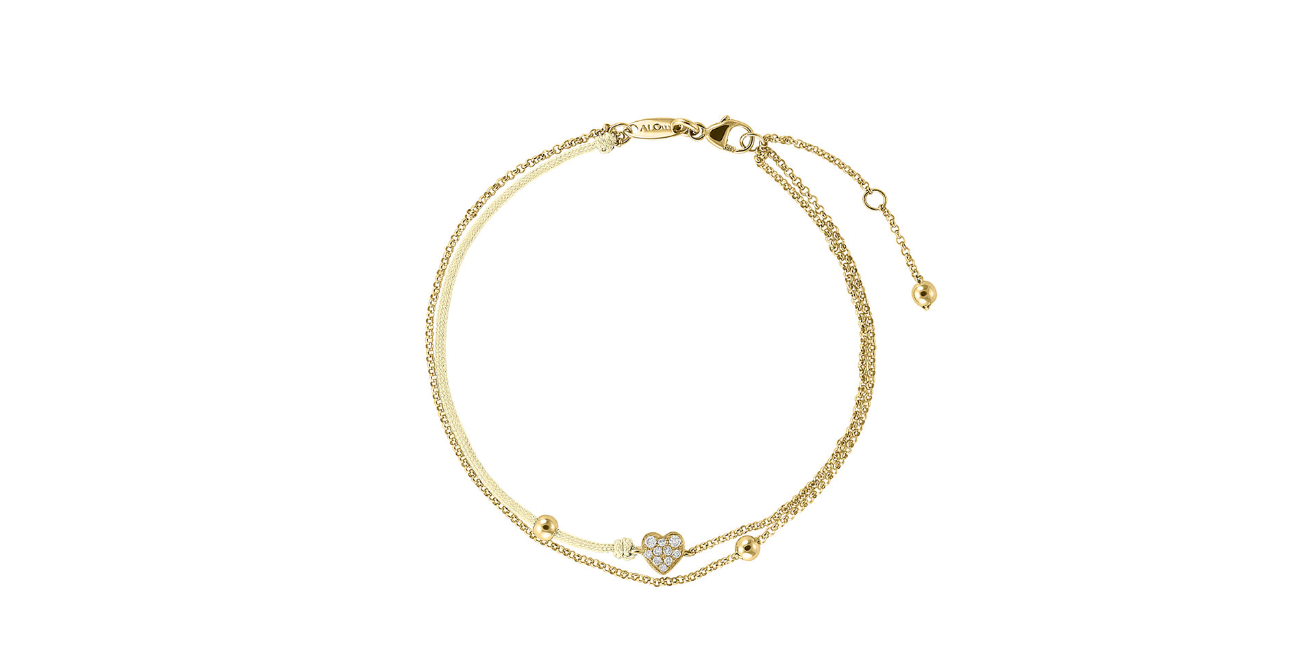 Diamond bracelet Diamond Heart