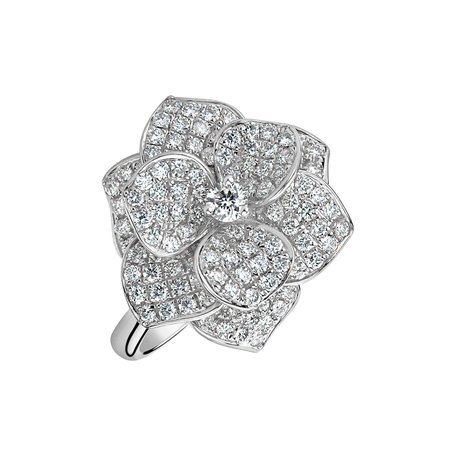 Diamond ring Blooming Desire