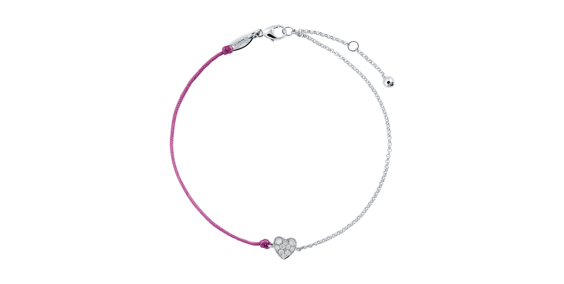 Diamond bracelet Little Heart