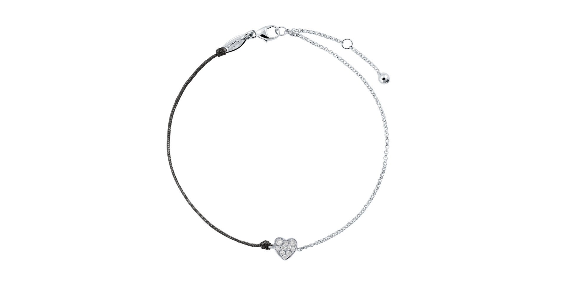 Diamond bracelet Little Heart