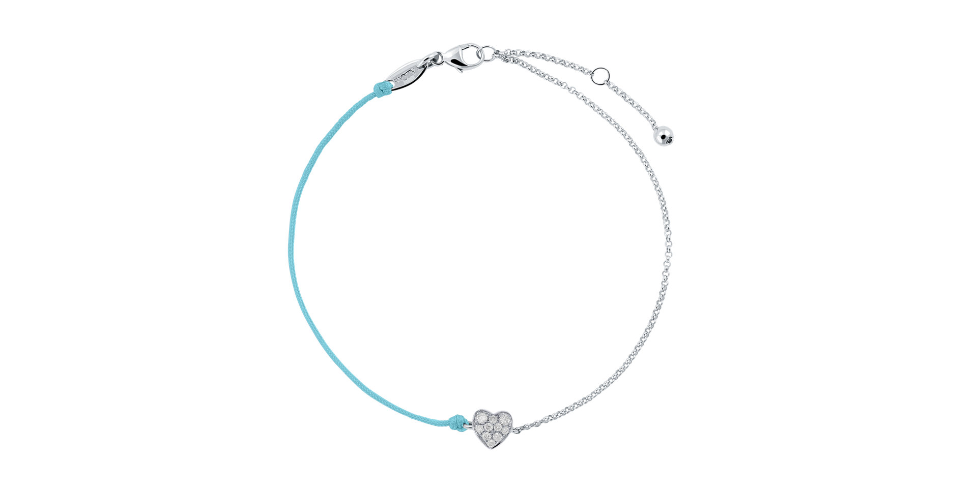 Diamond bracelet Little Heart