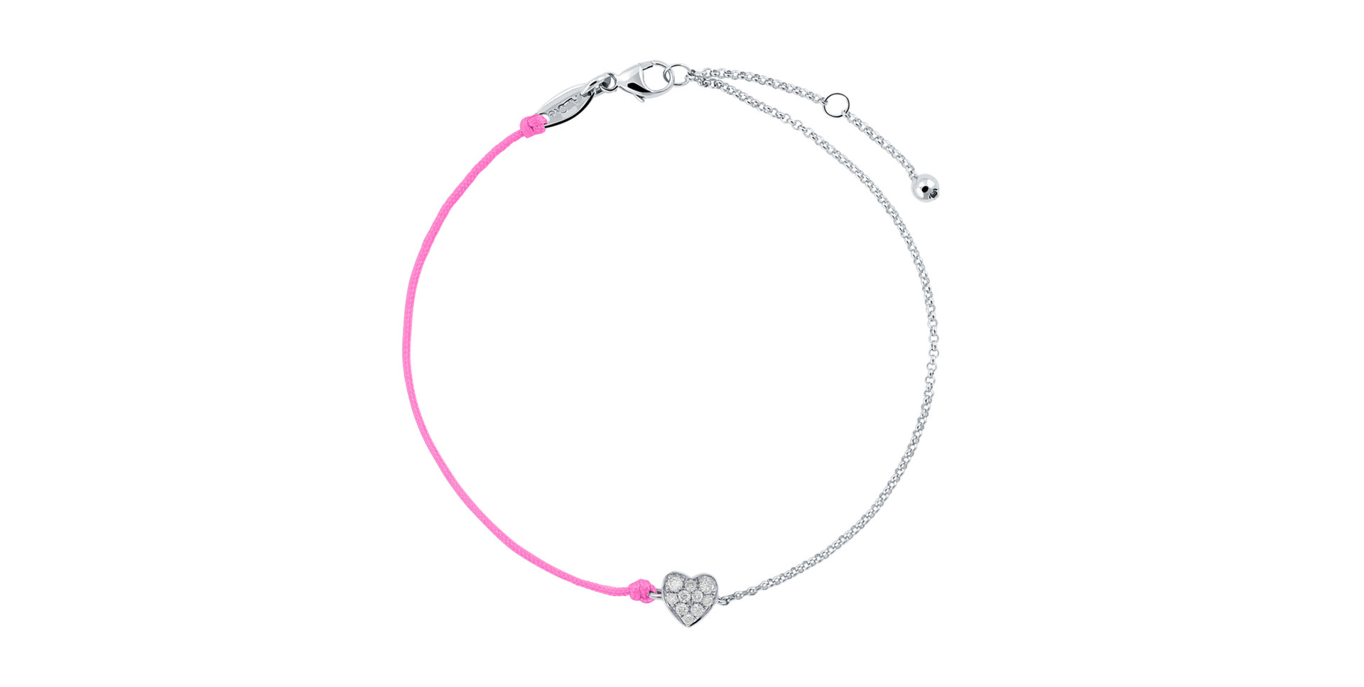 Diamond bracelet Little Heart