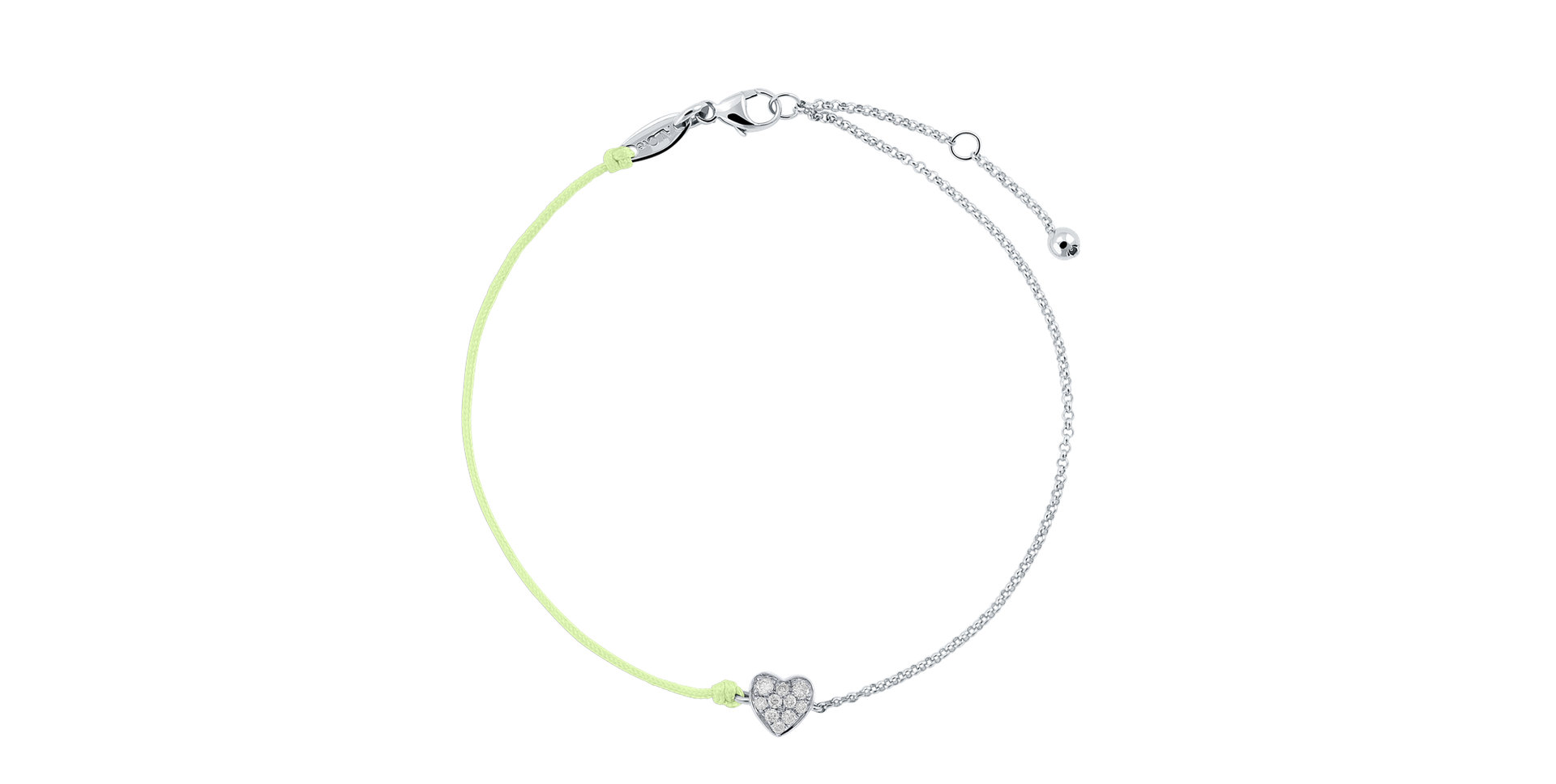 Diamond bracelet Little Heart