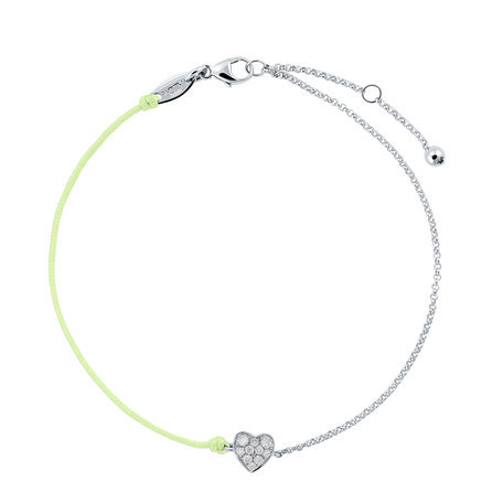 Diamond bracelet Little Heart