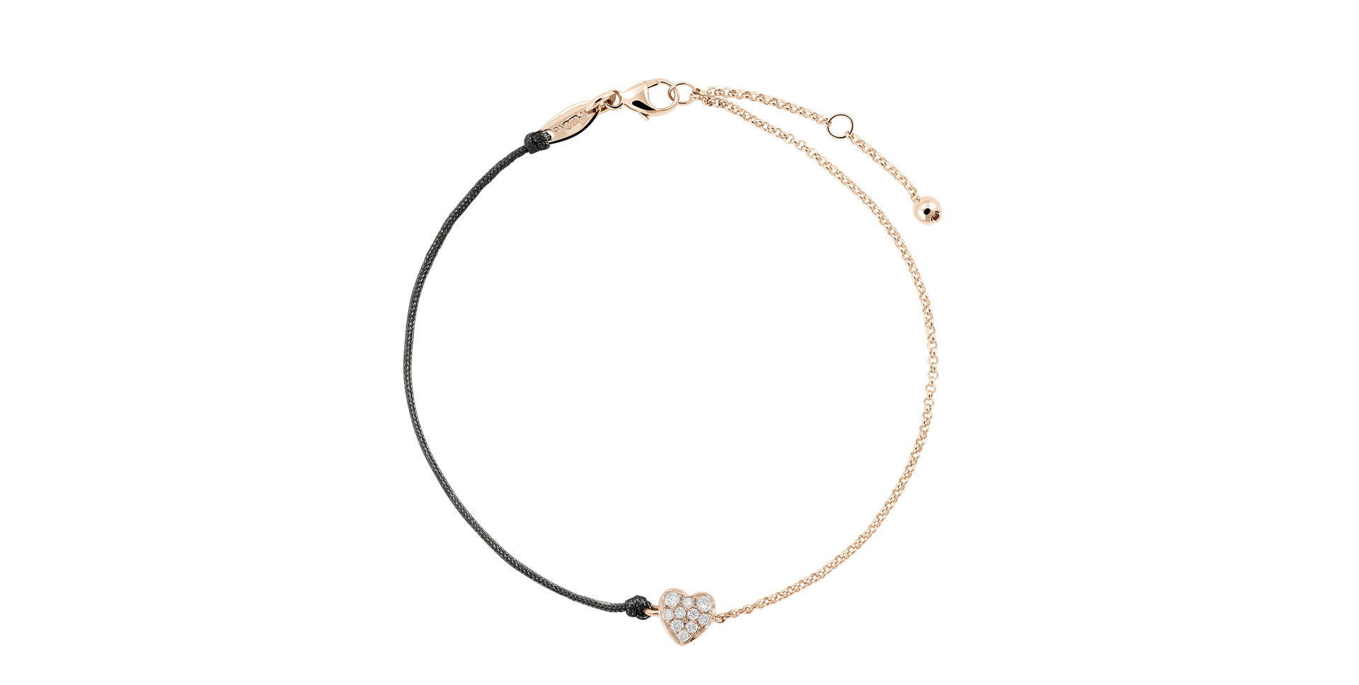 Diamond bracelet Little Heart