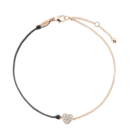 Diamond bracelet Little Heart