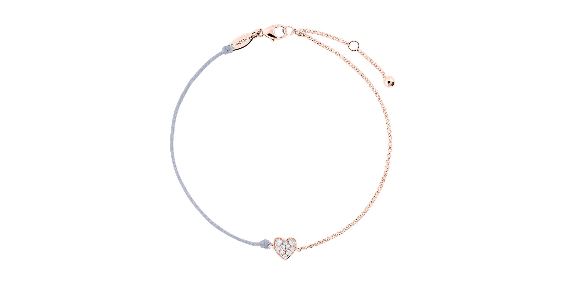 Diamond bracelet Little Heart