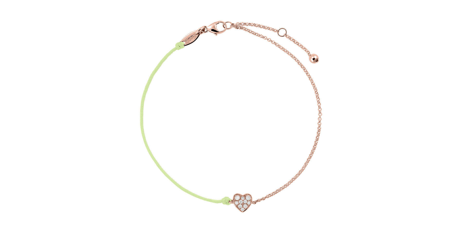 Diamond bracelet Little Heart