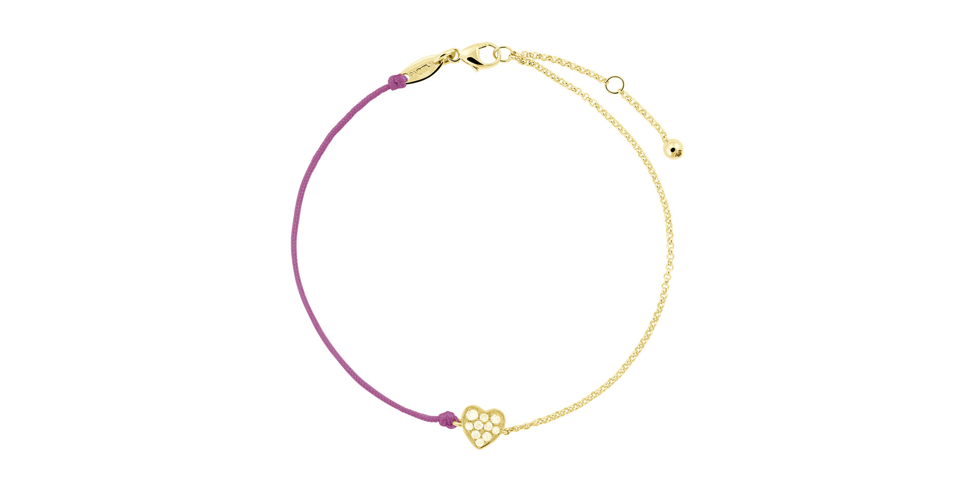 Diamond bracelet Little Heart