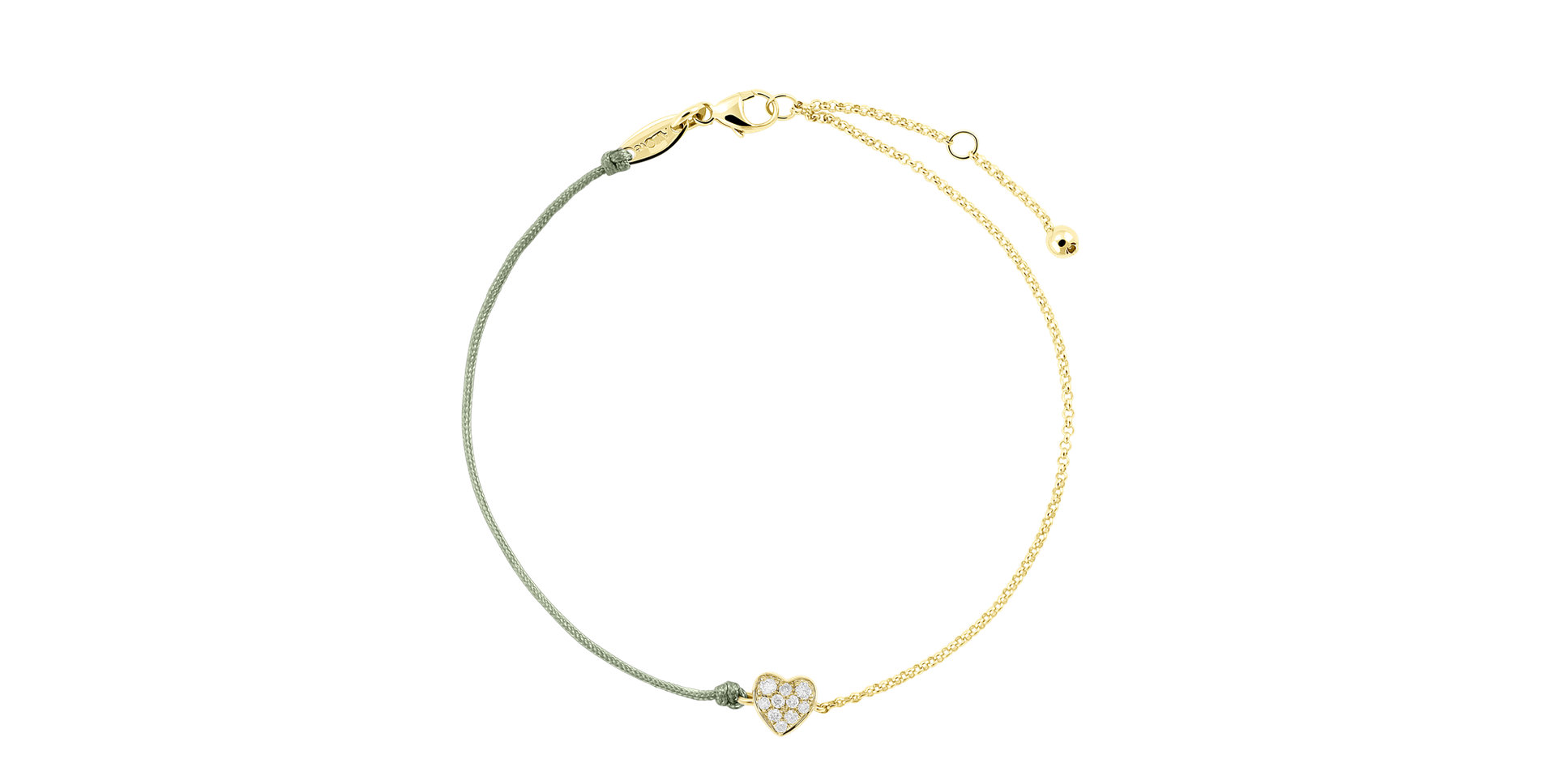 Diamond bracelet Little Heart