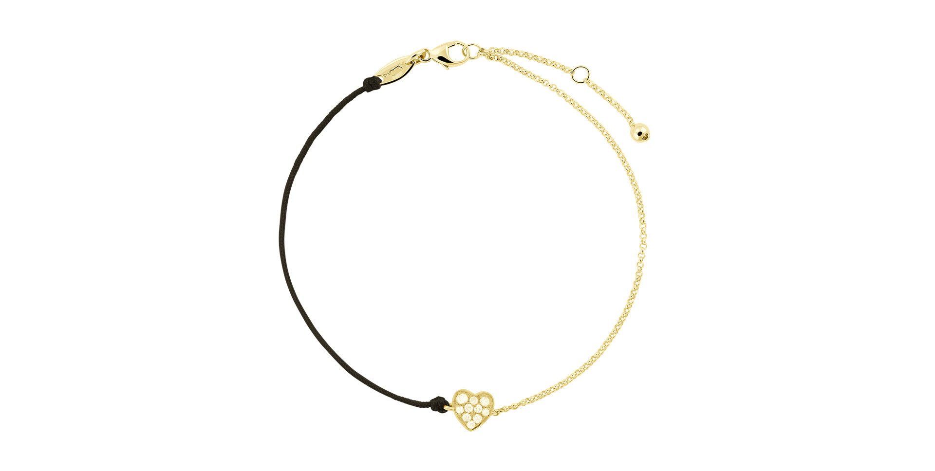 Diamond bracelet Little Heart