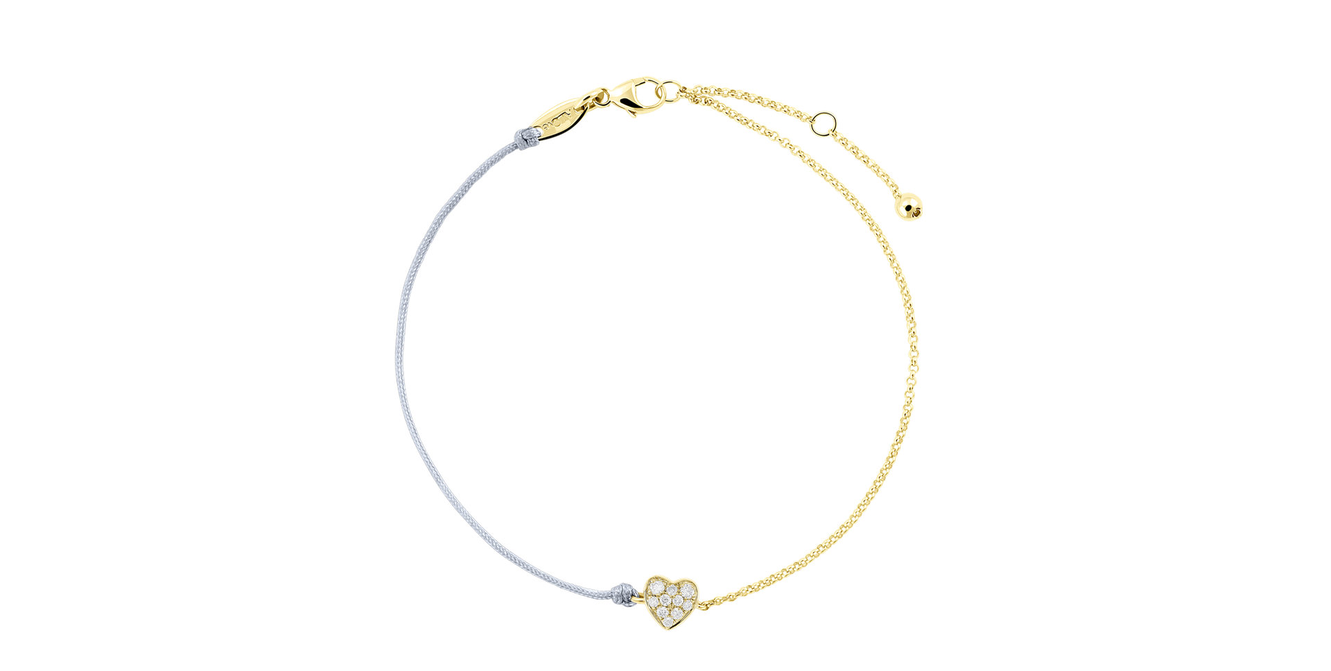 Diamond bracelet Little Heart