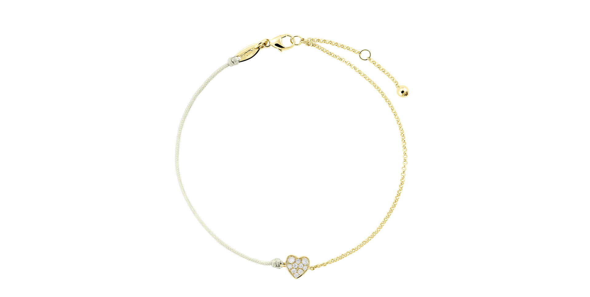 Diamond bracelet Little Heart