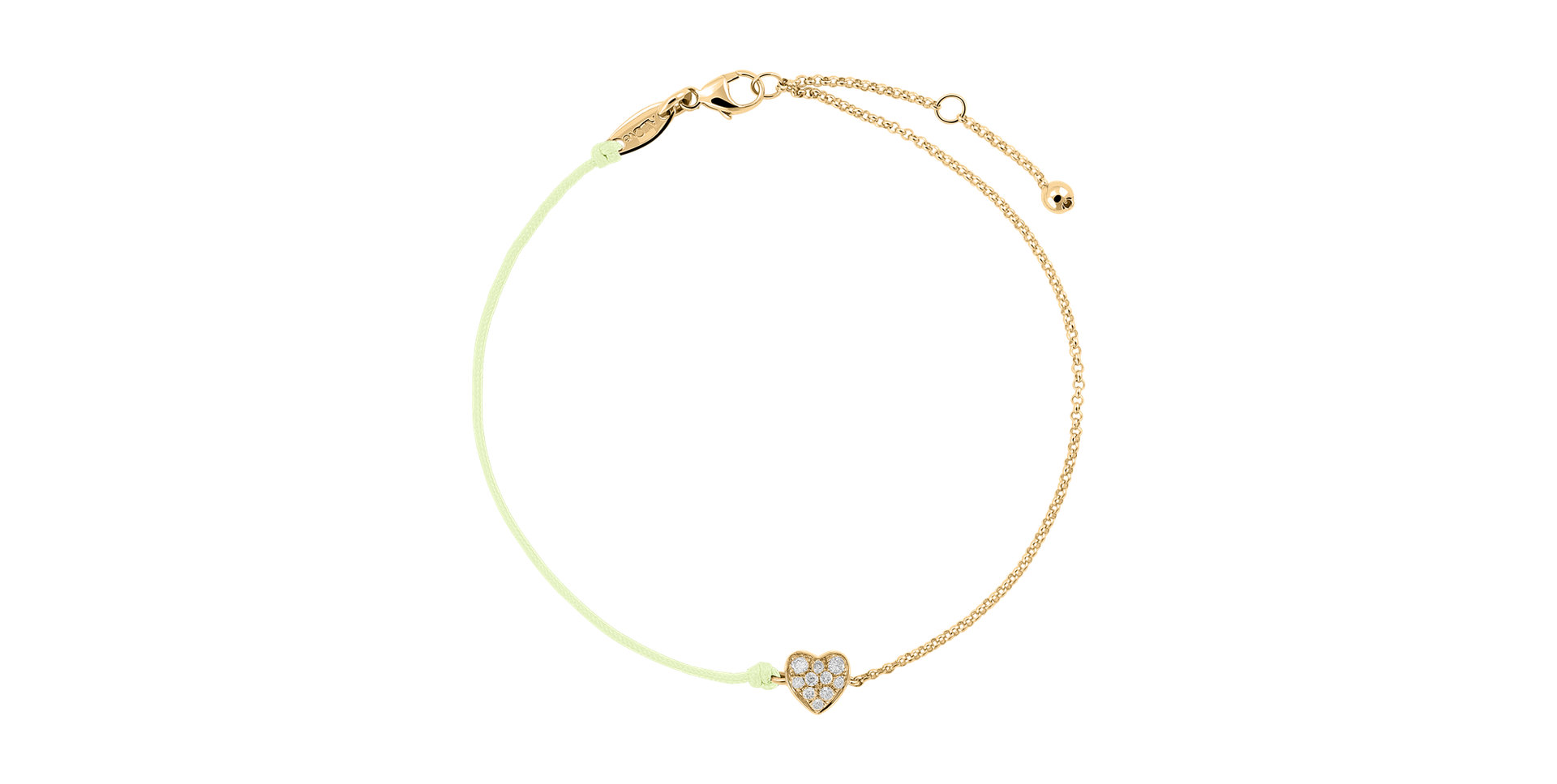Diamond bracelet Little Heart