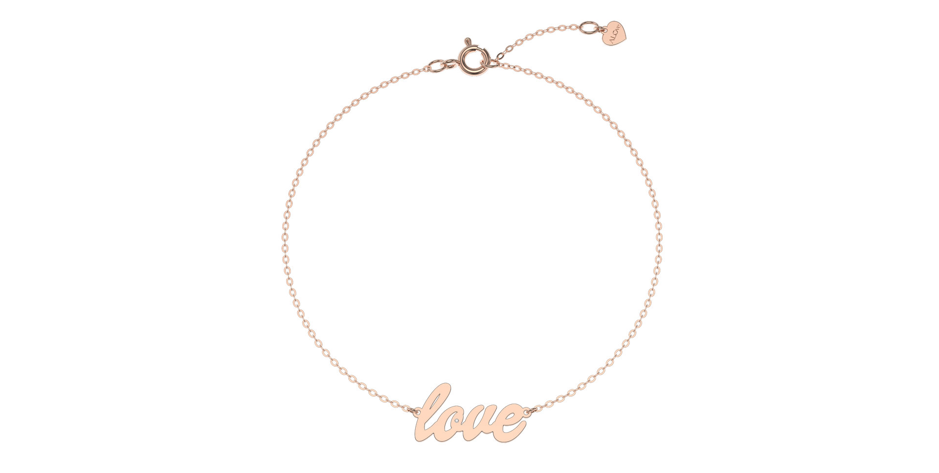 Diamond bracelet Love