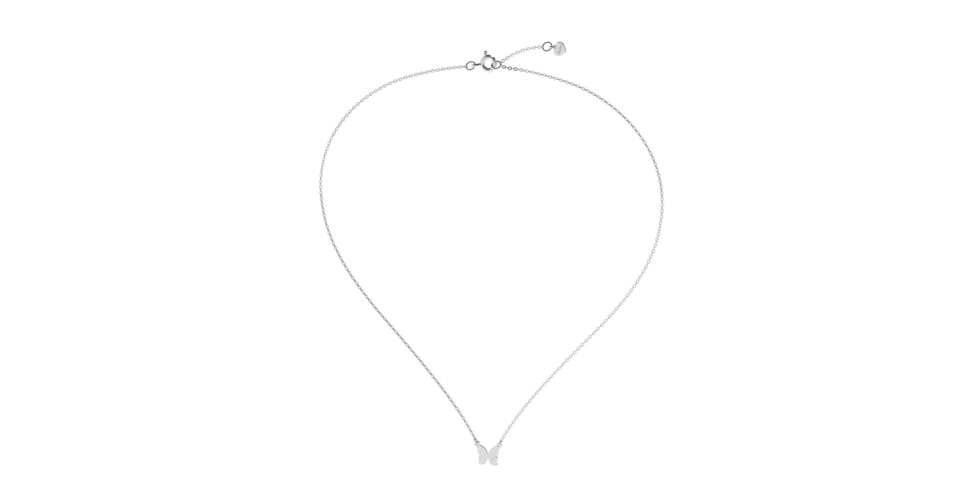 Diamond necklace Extra Butterfly