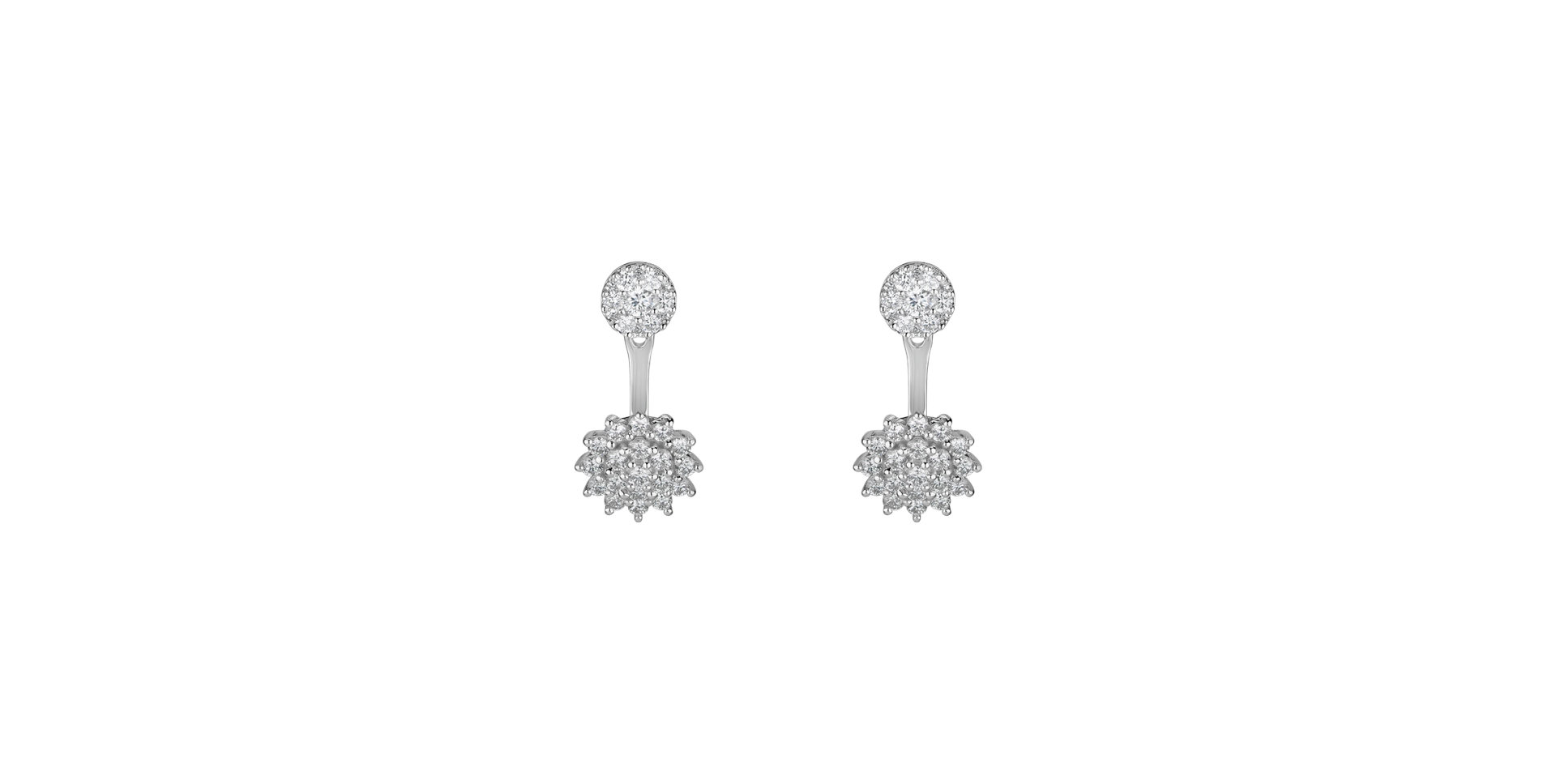 Diamond earrings Perfekt Couple