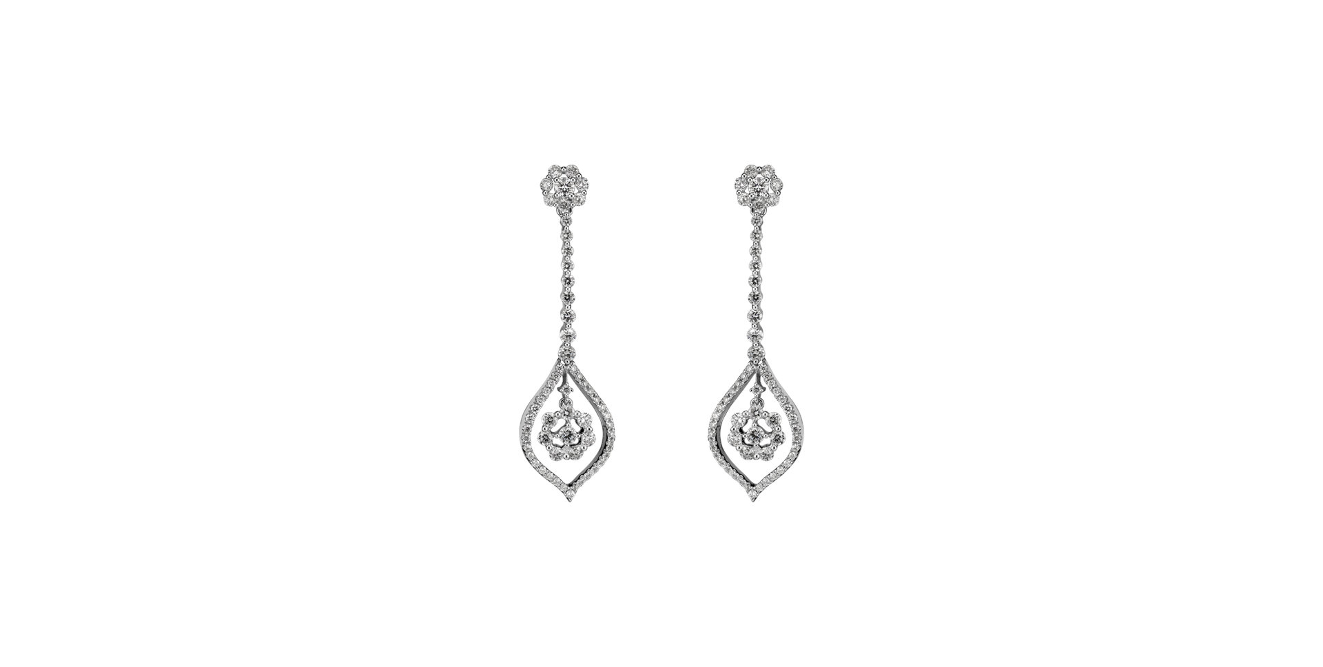 Diamond earrings Royal Symphony