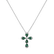 Diamond pendant with Emerald Temptation Cross3