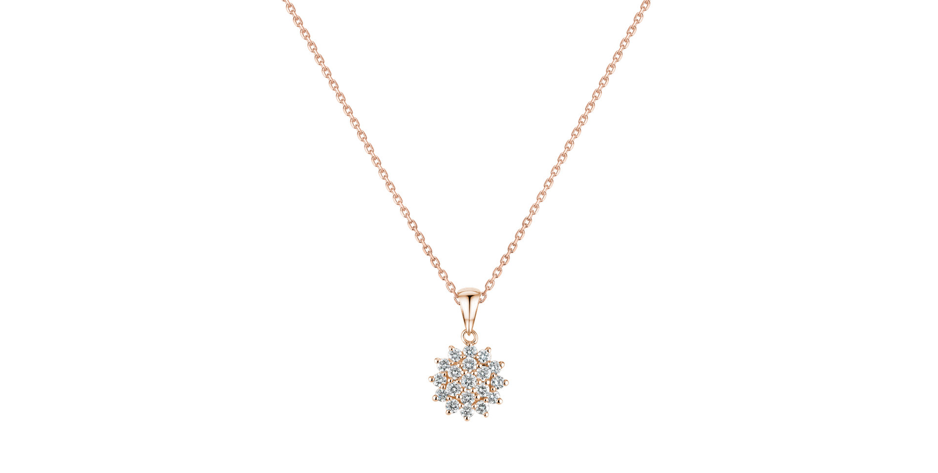 Diamond pendant Celestial Spark