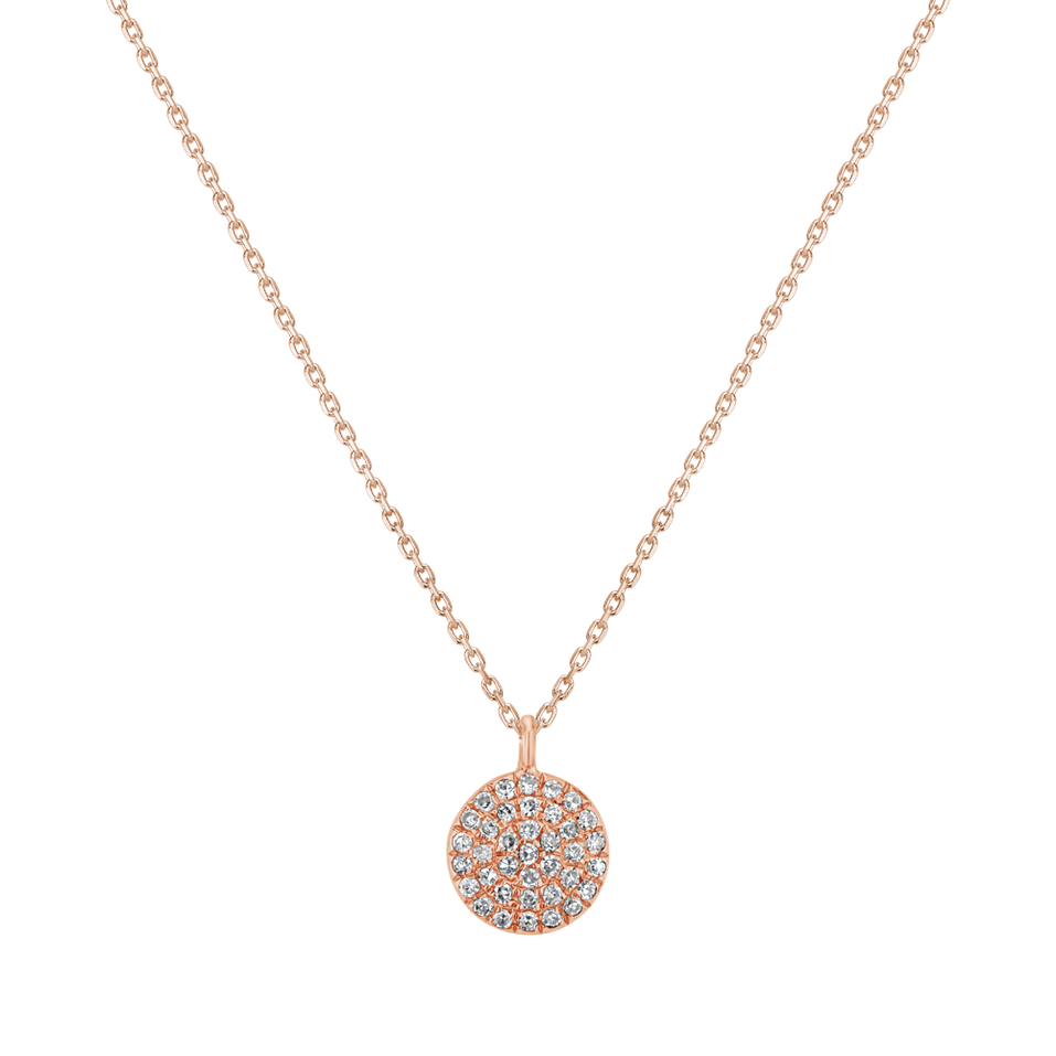 Diamond pendant with necklace Sophisticated Creation