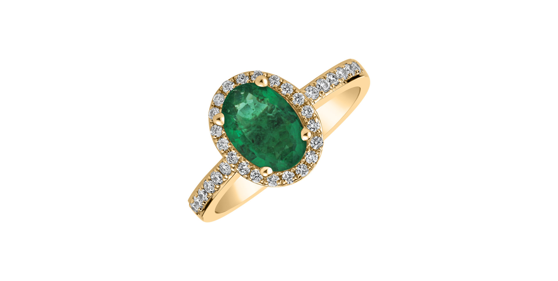 Diamond ring with Emerald Princess Desperation