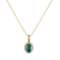 Diamond pendant with Emerald Princess Essence2
