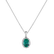 Diamond pendant with Emerald Princess Essence2