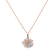 Diamond pendant Flower Star2