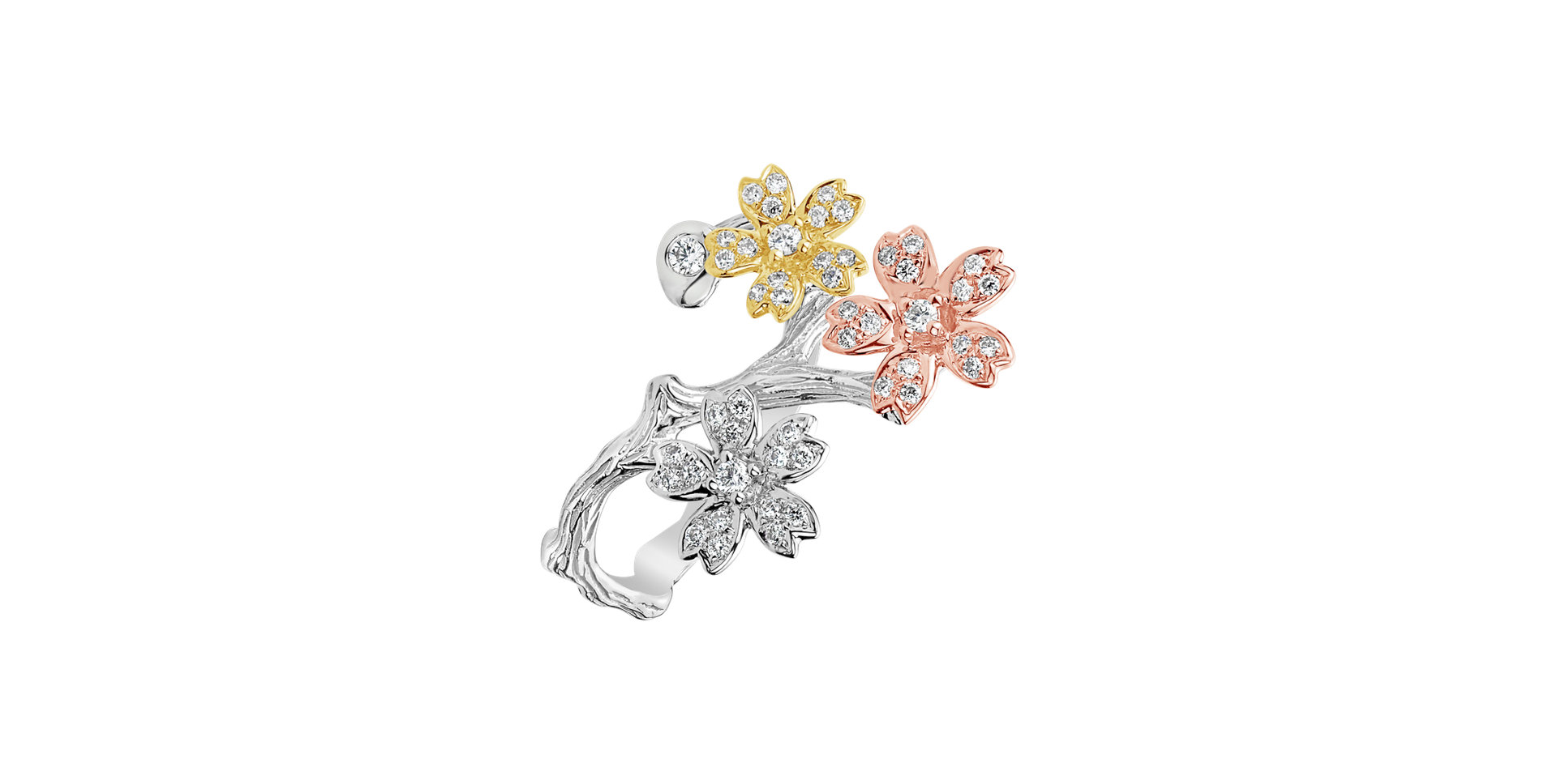 Diamond ring Flower Feeling