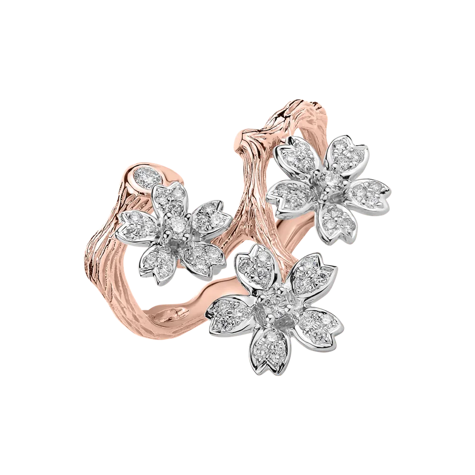 Diamond ring Flower Feeling