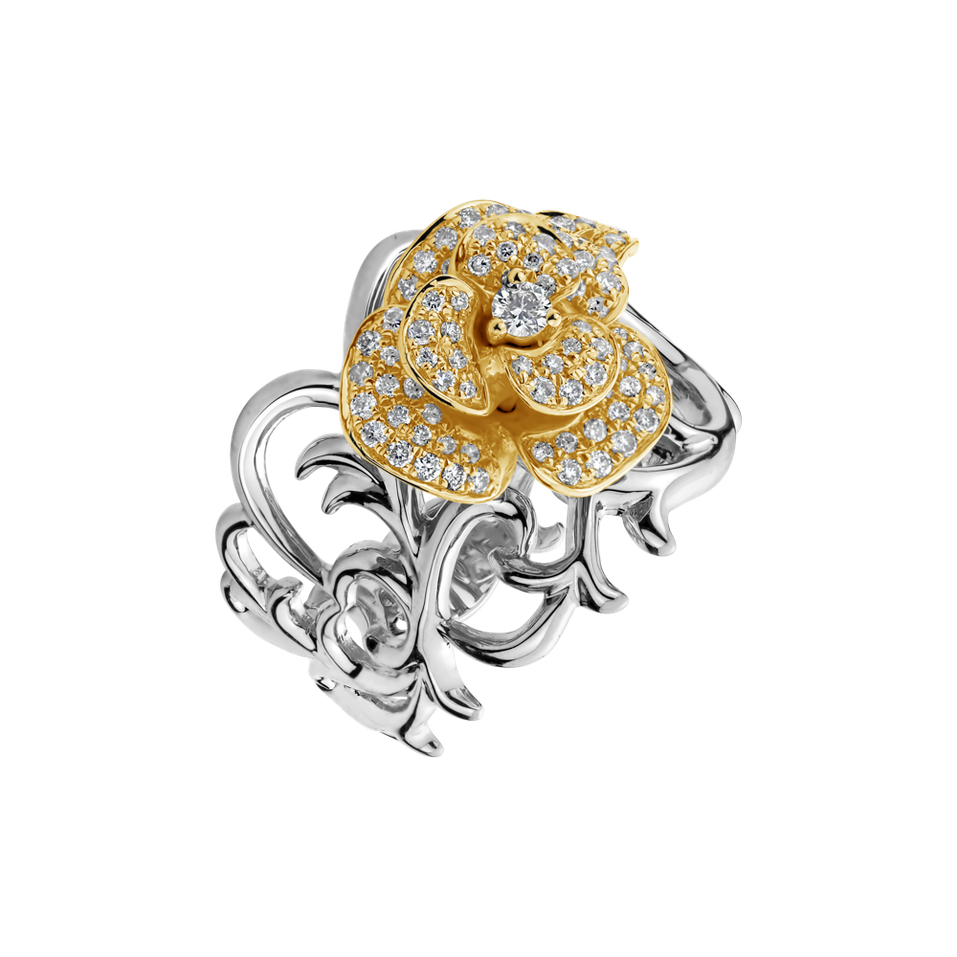 Diamond ring Flower Mystery