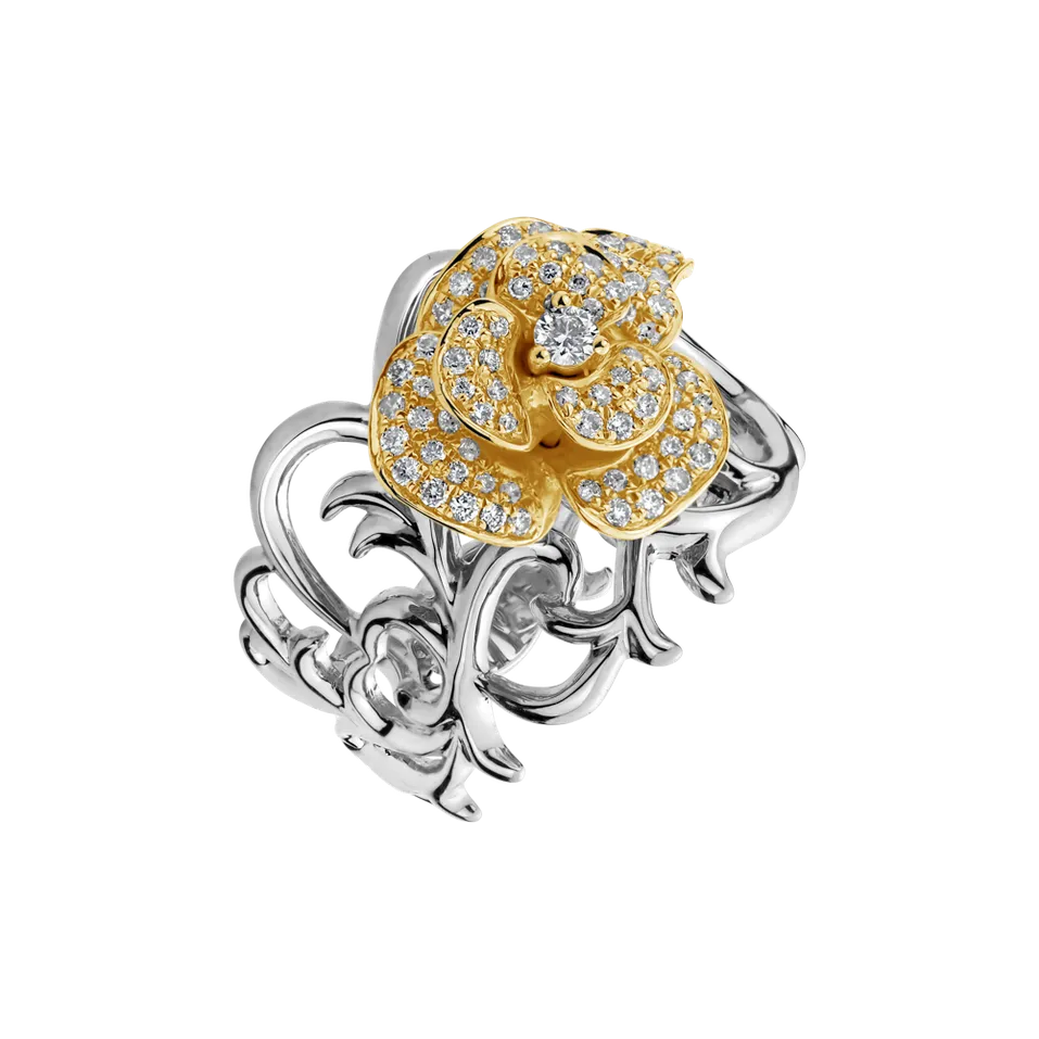 Diamond ring Flower Mystery