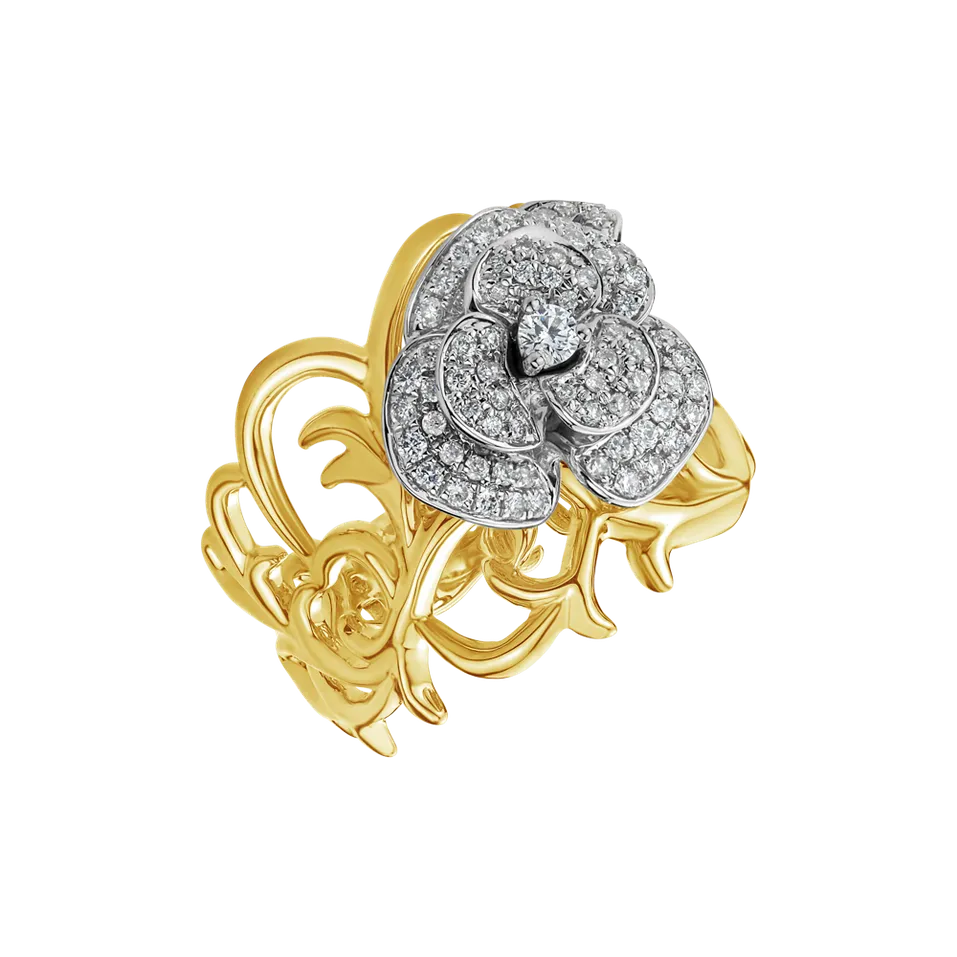 Diamond ring Flower Mystery