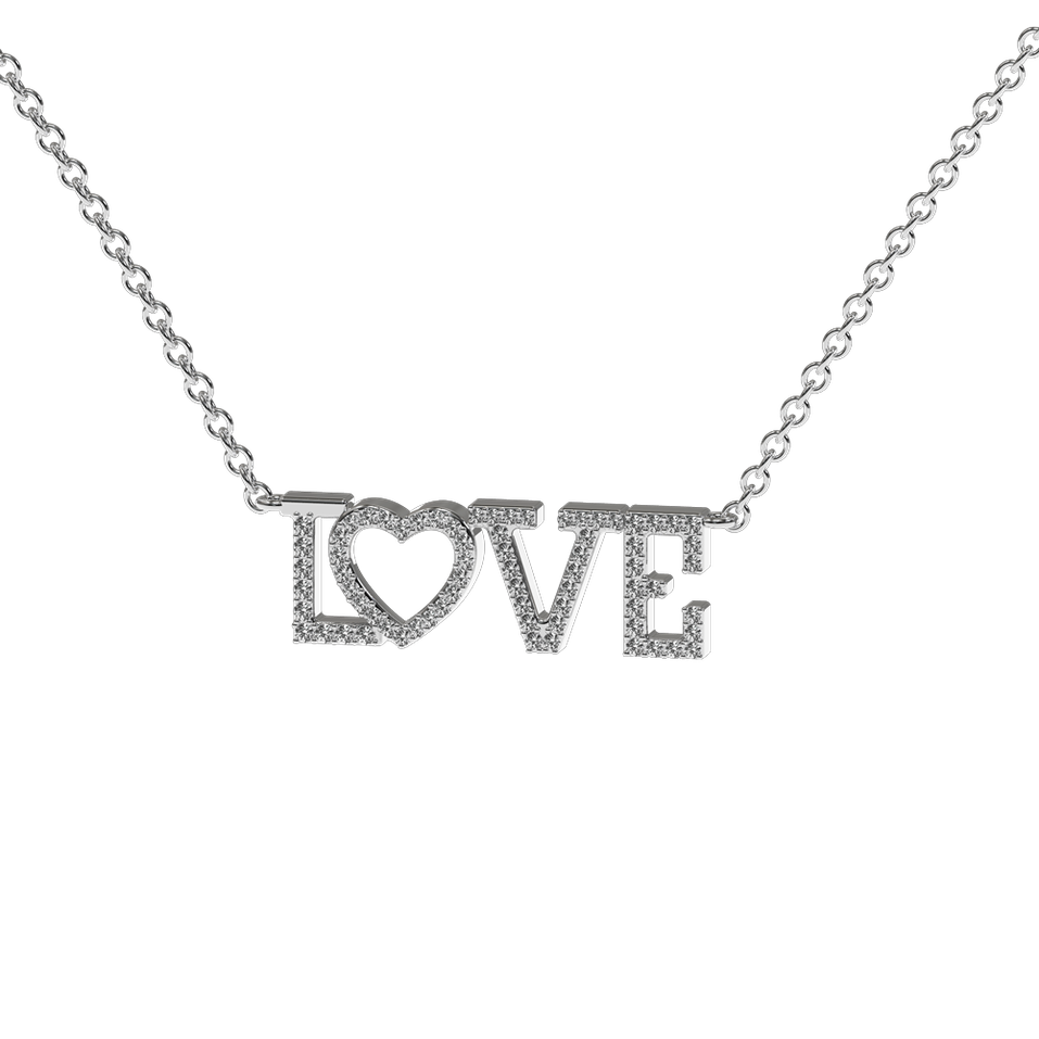 Diamond necklace Shiny Love