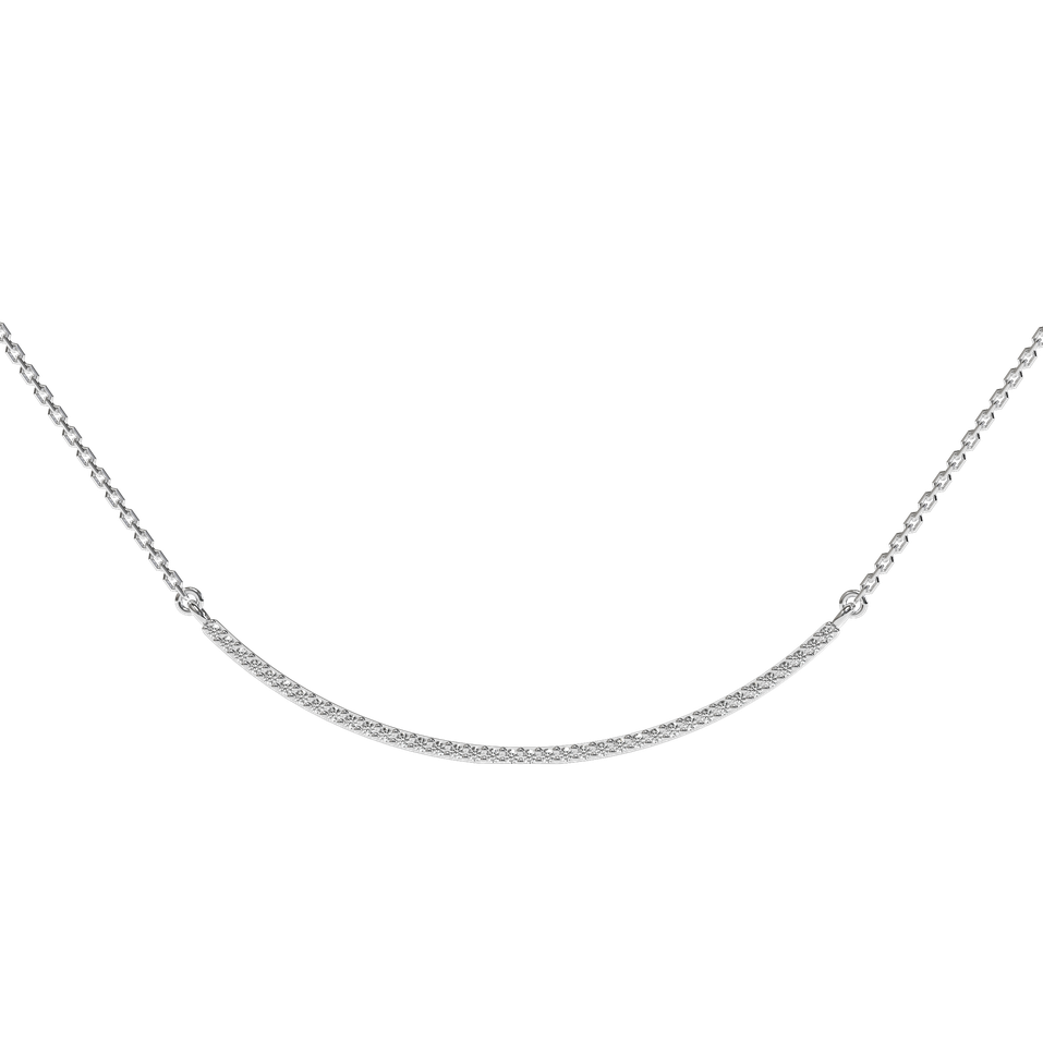 Diamond necklace Shimmer Line
