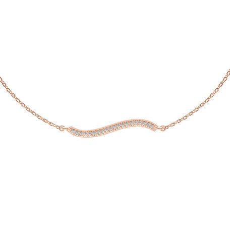 Diamond bracelet Wave