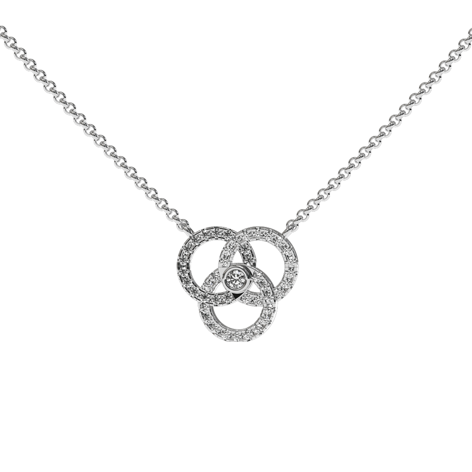 Diamond necklace Shiny Circles