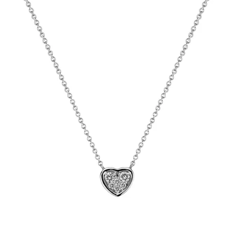 Diamond necklace Moon Love