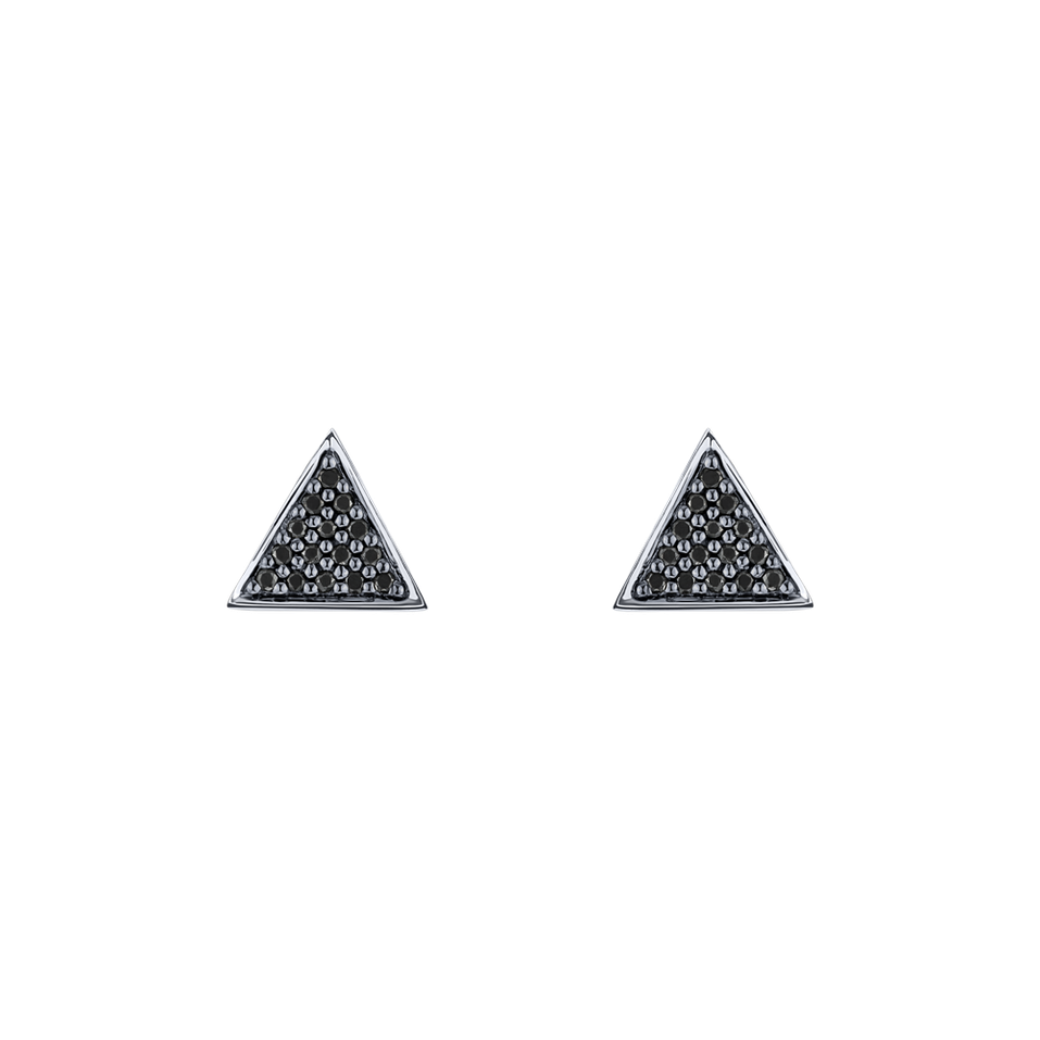 Diamond earrings Glossy Triangle