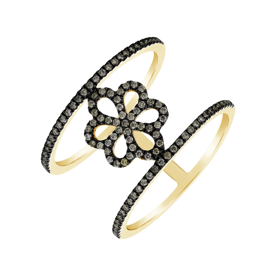 Diamond ring Glamour Flower