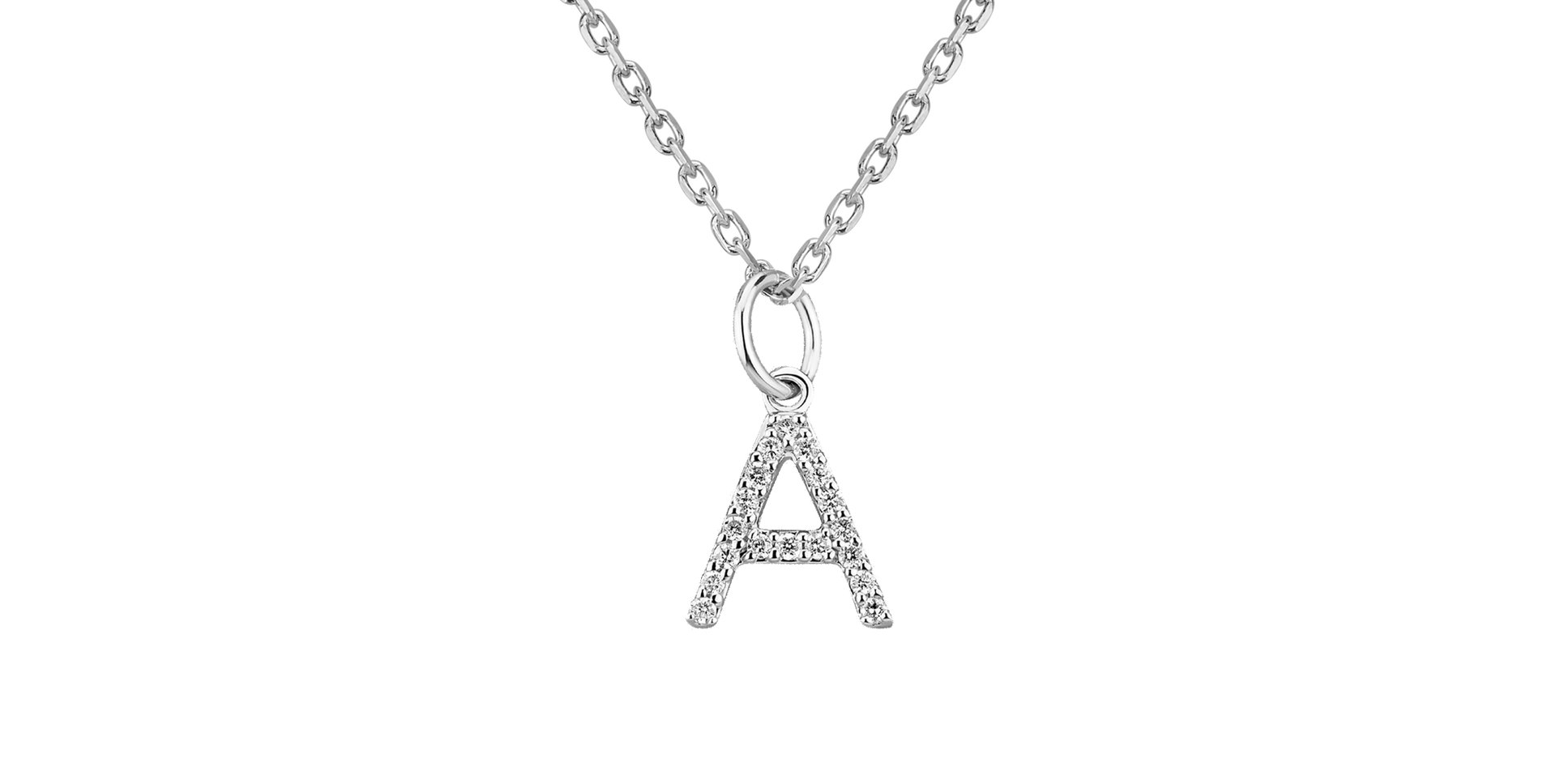 Diamond pendant Line Glitter A