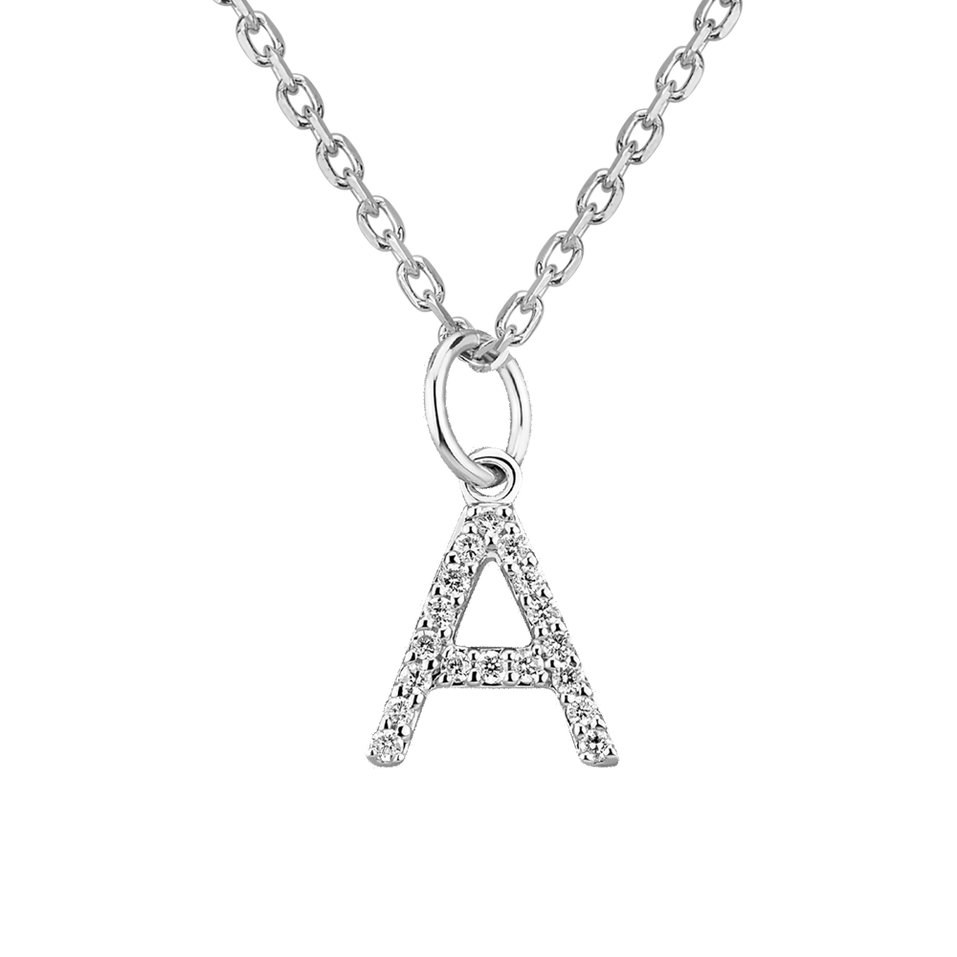 Diamond pendant Line Glitter A