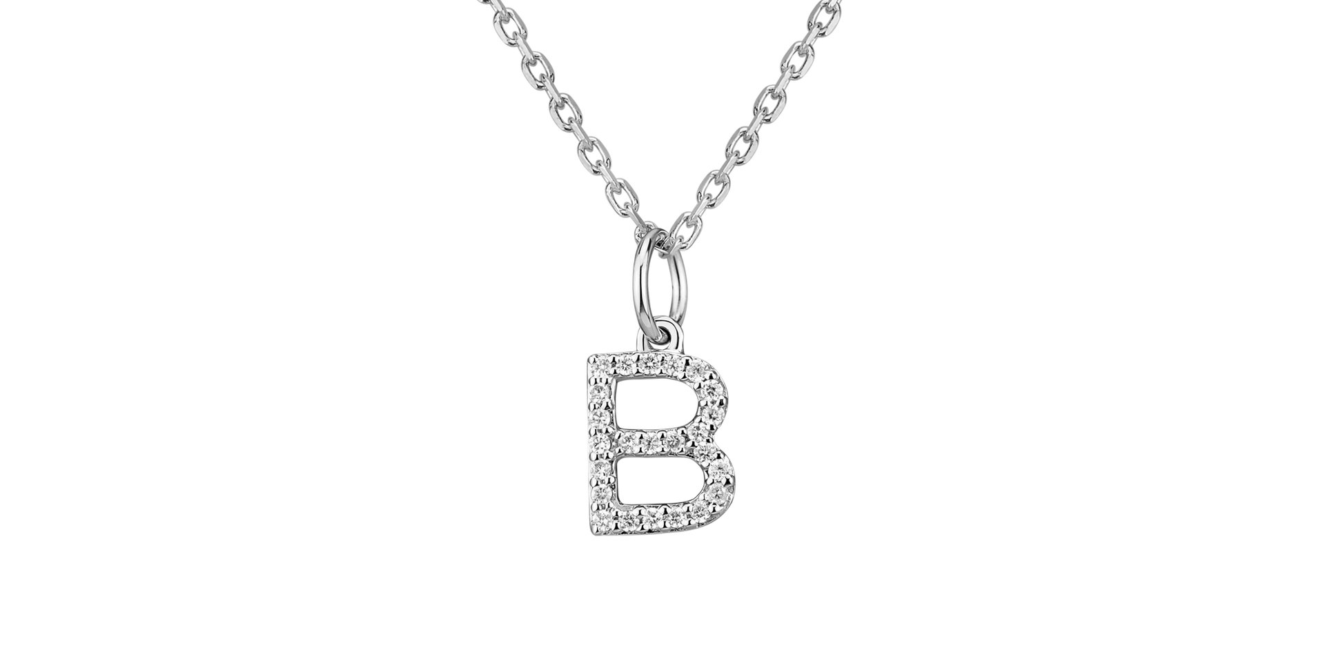 Diamond pendant Line Glitter  B