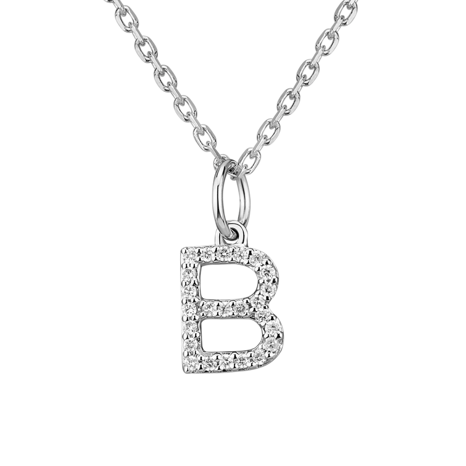 Diamond pendant Line Glitter  B