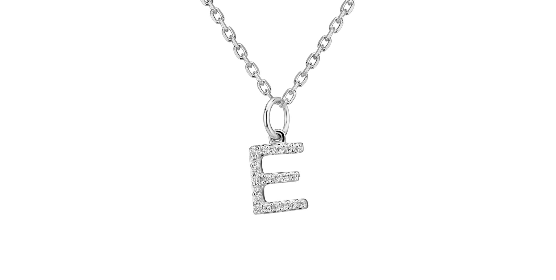 Diamond pendant Line Glitter  E